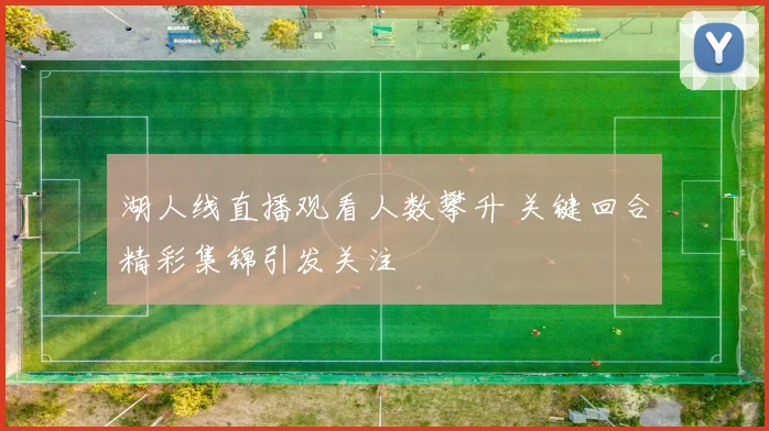 湖人线直播观看人数攀升 关键回合精彩集锦引发关注